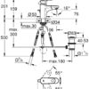 Europlus Basin Mixer with Extractable Mousseur - Image 2