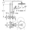 Tempesta 250 Shower System with single-lever - Image 2