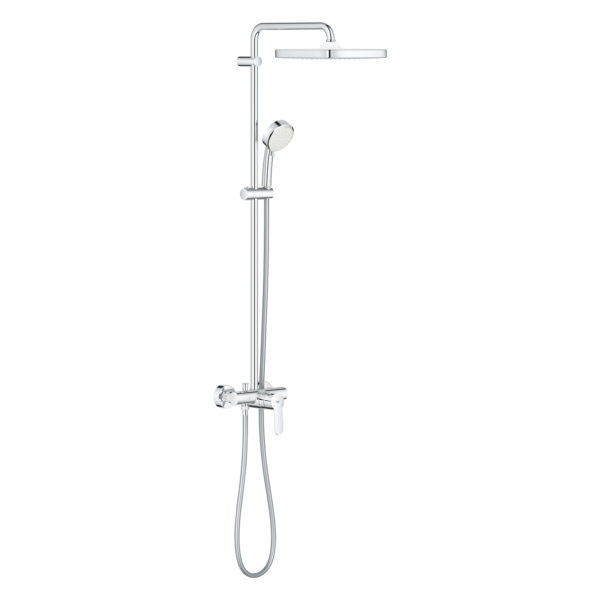 N Tempesta Cosmopolitan 250 Shower System OHM Cube C/W Mixer