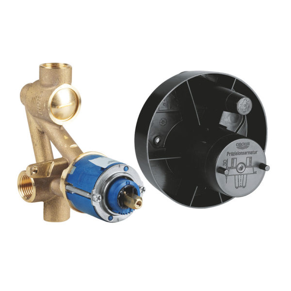 Eurocube Concealed Shower Mixer with diverter - Image 3