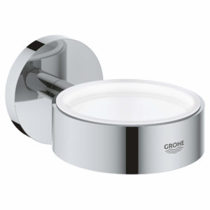 Essentials Chrome Holder for Glass