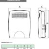 Vortice Bathroom Fan Heater - Image 3