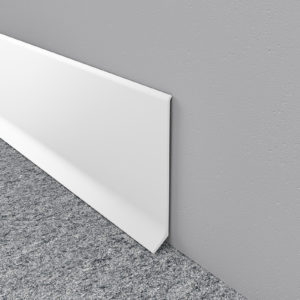 White Aluminium Skirting