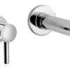 Zoo 2 hole wall mounted Basin Mixer