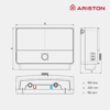 Ariston Aures Instant Water Heater - Image 2
