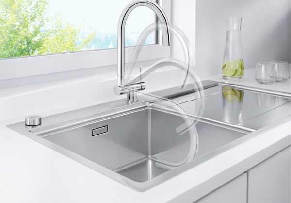 Blanco Coressa-F RH Kitchen Mixer (under window) - Image 2