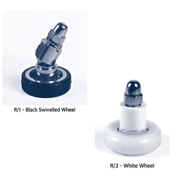 Wheels for Shower Cubicles