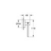 Grohe Essentials Toilet Paper Holder without Cover - Image 2